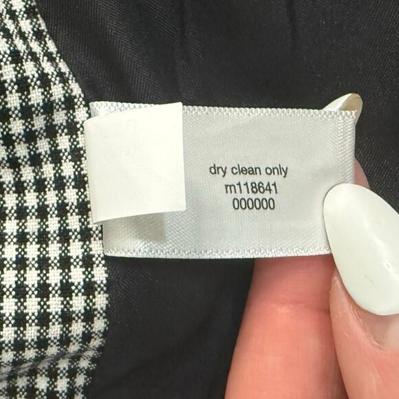 Lane Bryant Black White Check Perfect Drape One-Button Blazer size 22 NEW Tags - Picture 15 of 15